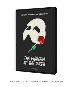 Quadro / Pôster - The Phantom of the Opera - Zebra Filomena | Quadros e Pôsteres de Música