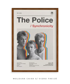 Quadro / Pôster - The Police - Synchronicity - comprar online