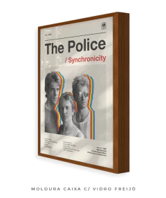 Quadro / Pôster - The Police - Synchronicity na internet