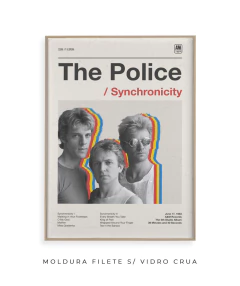 Quadro / Pôster - The Police - Synchronicity