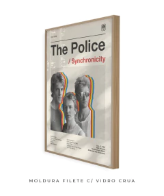 Quadro / Pôster - The Police - Synchronicity - comprar online