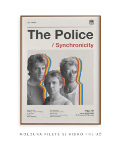 Quadro / Pôster - The Police - Synchronicity na internet