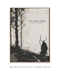 Quadro / Pôster - Angra - The Shaman - Zebra Filomena | Quadros e Pôsteres de Música