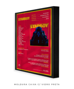 Quadro / Pôster - The Weeknd - Starboy - loja online