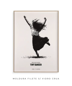 Quadro / Pôster - Elton John - Tiny Dancer - comprar online