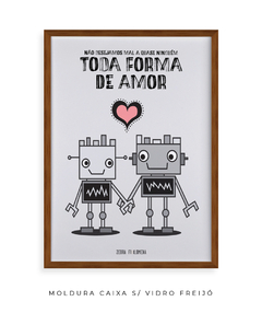 Quadro / Pôster - Toda Forma de Amor - comprar online