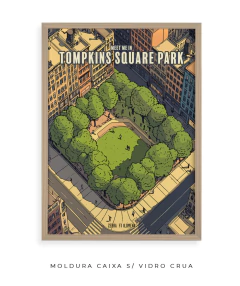 Imagem do Quadro / Pôster - Mumford & Sons - Tompkins Square Park
