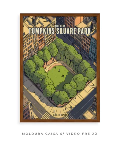 Quadro / Pôster - Mumford & Sons - Tompkins Square Park - comprar online