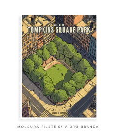 Imagem do Quadro / Pôster - Mumford & Sons - Tompkins Square Park
