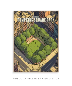 Quadro / Pôster - Mumford & Sons - Tompkins Square Park - comprar online