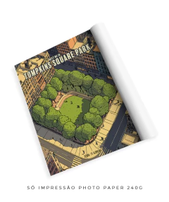 Quadro / Pôster - Mumford & Sons - Tompkins Square Park - comprar online
