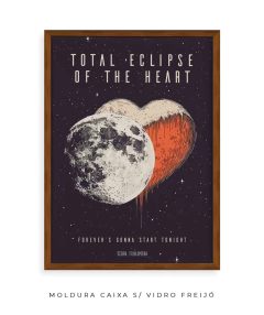 Quadro / Pôster - Bonnie Tyler - Total Eclipse of the Heart - comprar online