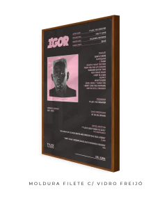 Quadro / Pôster - Tyler, The Creator - Igor - loja online