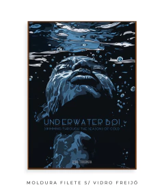 Quadro / Pôster - Turnstile - Underwater Boi - Zebra Filomena | Quadros e Pôsteres de Música