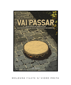 Quadro / Pôster - Chico Buarque - Vai Passar