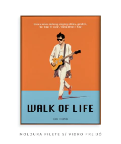 Quadro / Pôster - Dire Straits - Walk of Life - loja online