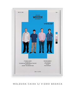 Quadro / Pôster - Weezer (Blue Album) - Zebra Filomena | Quadros e Pôsteres de Música