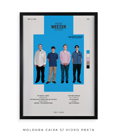 Quadro / Pôster - Weezer (Blue Album) - Zebra Filomena | Quadros e Pôsteres de Música