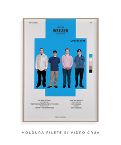 Quadro / Pôster - Weezer (Blue Album) - comprar online