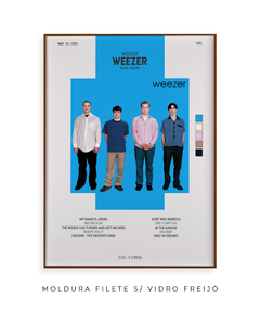 Quadro / Pôster - Weezer (Blue Album) - Zebra Filomena | Quadros e Pôsteres de Música