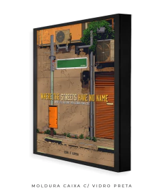 Quadro / Pôster - U2 - Where The Streets Have No Name - loja online