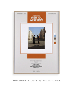 Quadro / Pôster -- Wish You Were Here - comprar online