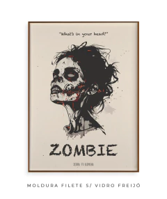 Quadro / Pôster - The Cranberries - Zombie - Zebra Filomena | Quadros e Pôsteres de Música