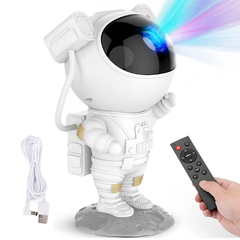 Lámpara Astronauta Proyector Galaxia USB - comprar online