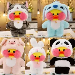 Peluche Patito Lalafanan Con Disfraz - Donna´s tienda