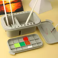 Set para arte con limpiador de pinceles