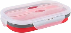 Contenedor silicona plegable