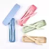 Set cubiertos reutilizables eco