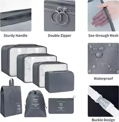 Organizador de Valija premium x 7 Piezas - tienda online