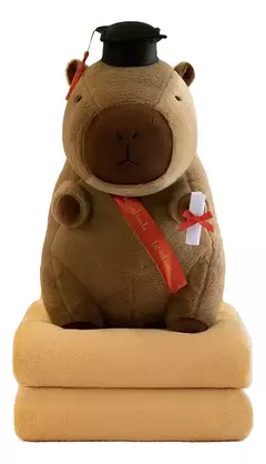 Peluche Capybara con Manta - tienda online
