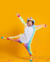 Kigurumi NIÑO UNICORNIO Rainbow