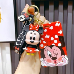 Llavero 3D + Portasube MIckey&Minnie - comprar online