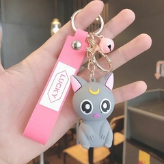 Llavero 3D Gato de Saylor Moon - Donna´s tienda