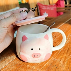 Taza Cerdito Queen - comprar online