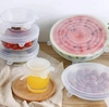 Set x6 tapas de silicona reutilizables - comprar online