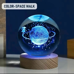 Lampara Bola de Cristal Universo - Donna´s tienda