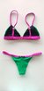 Top Thai / calcinha Thai / Verde Bandeira | Rosa Pink - comprar online