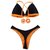 Top Iza (Reg) / Calcinha Asa Delta Semi Fio/ Preto | Laranja Neon na internet