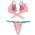Top Aro (Trad.) / Calcinha Bronze (Semi Fio)/ Rosa BB | Azul BB na internet