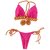 Top Lolla /Calcinha AD Amarrar (SF) Semi Fio / Rosa Neon | Amarelo Neon na internet