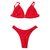 Top Iza / Calcinha Asa Delta Semi Fio/ Vermelho Vivo na internet