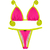 Biquíni Eva - Visc inK  Moda Praia