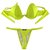 Top Aro (Trad.) / Calcinha Bronze (Semi Fio)/ Amarelo Neon