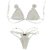 Top Jhu / Calcinha Jhu (Semi Fio)/ Branco - comprar online