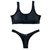 Top Serena / Calcinha Serena Semi Fio/ Preto
