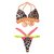 Top Lolla /calcinha Josy Semi Fio/ Onça|Neon Rosa, Amarelo| Vieis-Amarelo Neon| Triangulo Rosa Neon